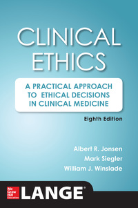 Cover image: Clinical Ethics 8th edition 9780071845069
