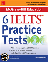 Cover image: McGraw-Hill Education 6 IELTS Practice Tests (basic ebook) 1st edition 9780071845151