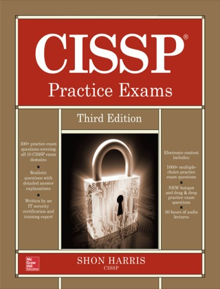 Cover image: CISSP Practice Exams 3rd edition 9780071845427