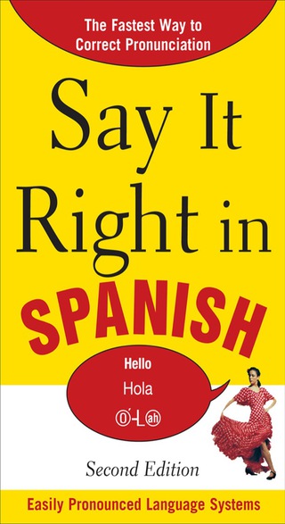 Titelbild: Say It Right in Spanish 2nd edition 9780071766913