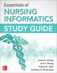 Cover image: Essentials of Nursing Informatics Study Guide 1st edition 9780071845892