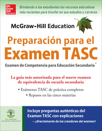 Imagen de portada: McGraw-Hill Education Preparación para el Examen TASC 1st edition 9780071847605