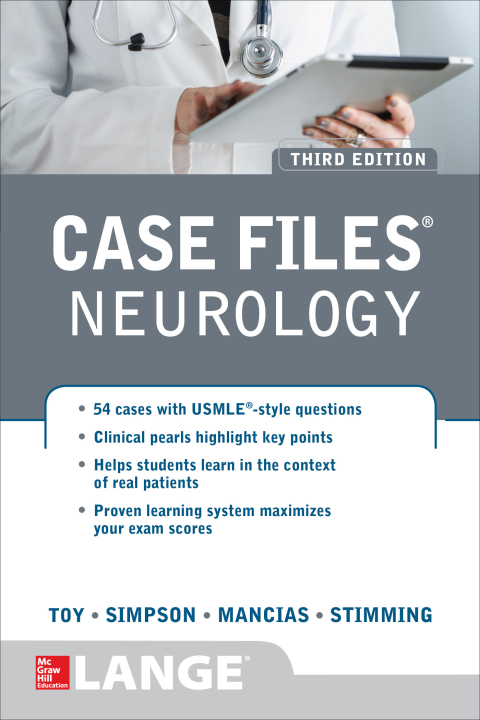Case Files Neurology, Third Edition, 3rd Edition - FULL INSTANT DOWNLOAD | PDF DOCX EPUB