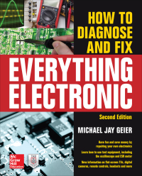 Imagen de portada: How to Diagnose and Fix Everything Electronic, Second Edition 2nd edition 9780071848299