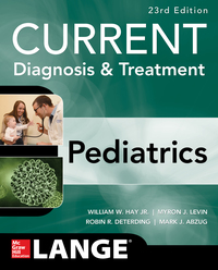 Cover image: CURRENT Diagnosis and Treatment Pediatrics, Twenty-Third Edition 23rd edition 9780071848541