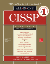 Imagen de portada: CISSP All-in-One Exam Guide, Seventh Edition 7th edition 9780071849272