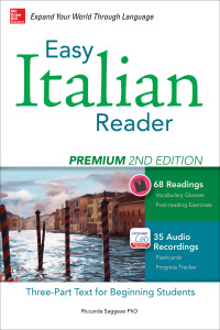 Imagen de portada: Easy Italian Reader, Premium 2nd Edition 2nd edition 9780071849838