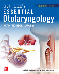 Cover image: KJ Lee's Essential Otolaryngology, 11th edition 11th edition 9780071849920