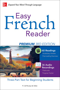 Cover image: Easy French Reader Premium, Third Edition 3rd edition 9780071850179