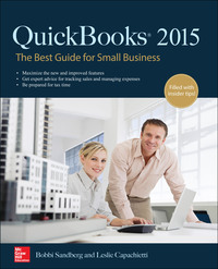 Imagen de portada: QuickBooks 2015: The Best Guide for Small Business 1st edition 9780071850230