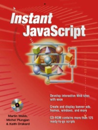 Cover image: Instant JavaScript 1st edition 9780072129946