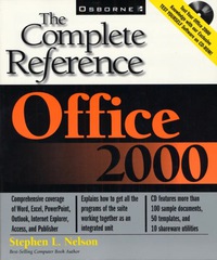 Cover image: Office 2000: The Complete Reference 1st edition 9780072118599