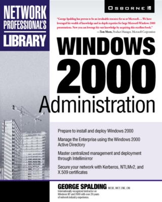 Titelbild: Windows 2000 Administration 1st edition 9780078825828
