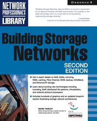 Cover image: Building Storage Networks 2nd edition 9780072130720