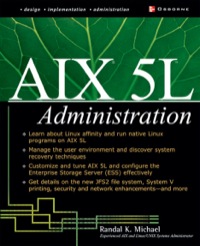 Cover image: AIX 5L Administration 1st edition 9780072222555