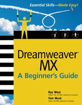 Cover image: Dreamweaver MX 1st edition 9780072223668