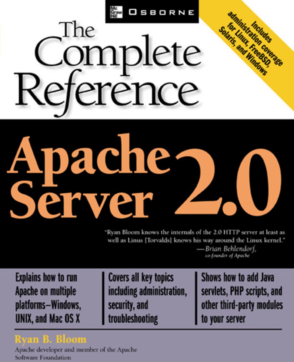 Apache Server 2.0: The Complete Reference 1st Edition