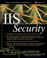 Cover image: IIS Security 1st edition 9780072224399