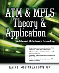 صورة الغلاف: ATM & MPLS Theory & Application: Foundations of Multi-Service Networking 1st edition 9780072222562