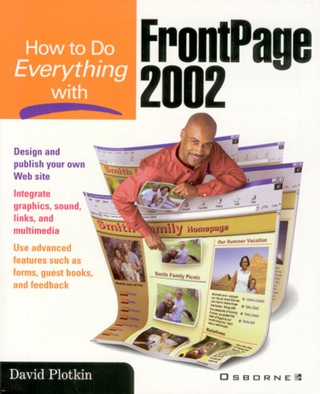 Cover image: How to Do Everything with FrontPage 2002 1st edition 9780072133646
