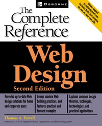 Imagen de portada: Web Design Complete Reference 2nd edition 9780072224429