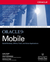 Titelbild: Oracle9i Mobile 1st edition 9780072224559