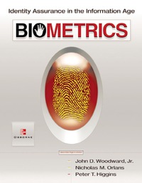 Cover image: Biometrics 1st edition 9780072222272