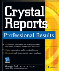 صورة الغلاف: Crystal Reports Professional Results 1st edition 9780072229516