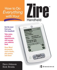 صورة الغلاف: How to do Everything with Your Zire Handheld 1st edition 9780072229301