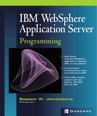 Cover image: IBM(R) WebSphere(R) Application Server Programming 1st edition 9780072224597