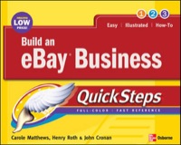 Cover image: Build an eBay Business QuickSteps 1st edition 9780072261615