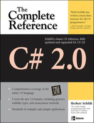 Cover image: C# 2.0: The Complete Reference 2nd edition 9780072262094