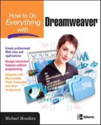 Cover image: How to Do Everything with Dreamweaver 1st edition 9780072262384