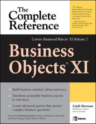Cover image: BusinessObjects XI (Release 2): The Complete Reference 1st edition 9780072262650