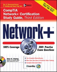 Cover image: Network + Certification Study Guide 3rd edition 9780072262681