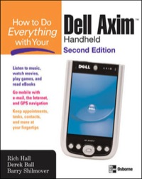 Cover image: How to Do Everything with Your Dell Axim Handheld 2nd edition 9780072262858