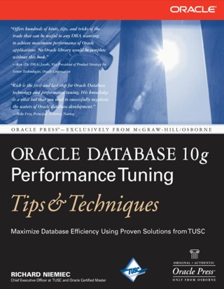 Cover image: Oracle Database 10g Performance Tuning Tips & Techniques 1st edition 9780072263053
