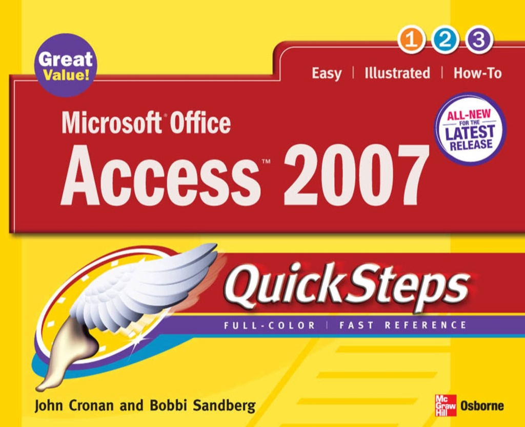Microsoft Office Access 2007 QuickSteps 1st Edition