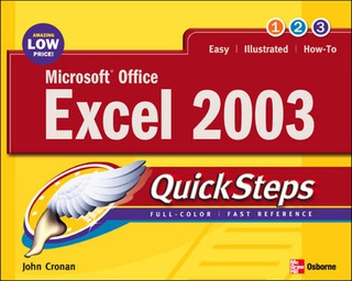 Cover image: Microsoft Office Excel 2003 QuickSteps 1st edition 9780072232288