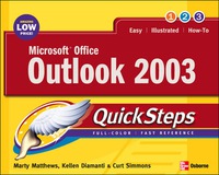 Imagen de portada: Microsoft Office Outlook 2003 QuickSteps 1st edition 9780072232271