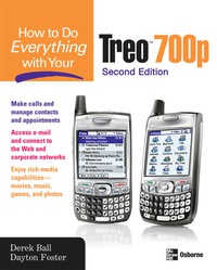 صورة الغلاف: How to Do Everything With Your Treo 700p, Second Edition 2nd edition 9780072262490