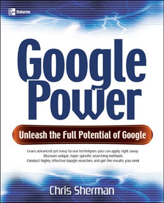 صورة الغلاف: Google Power 1st edition 9780072257878