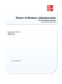 Titelbild: Master of Business Administration 1st edition 9780077126339