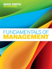 Cover image: FUNDAMENTALS OF MANAGEMENT 2nd edition 9780077126933