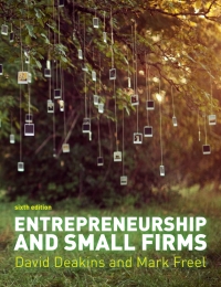 Cover image: Entrepreneurship and Small Firms 6th edition 9780077136451