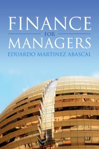 Imagen de portada: Finance for Managers 1st edition 9780077140076