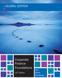 Cover image: Corporate Finance Foundations - Global Edition 15th edition 9780077161194