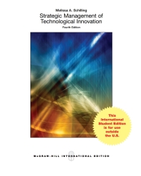 Cover image: Ebook: Strategic Management of Technological Innovation 6th edition 9780071326445