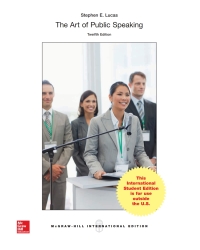 Cover image: THE ART OF PUBLIC SPEAKING 12th edition 9781259095672
