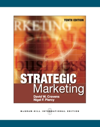 Cover image: STRATEGIC MARKETING 10th edition 9780071326230